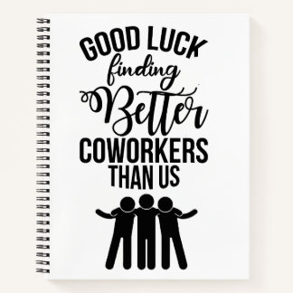 Coworker Leaving Gift, Nouveau Carnet cadeau d'emp