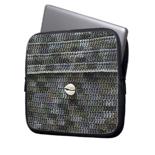 Cowrie Grey Artisan Crochet Imprimer sac électroni