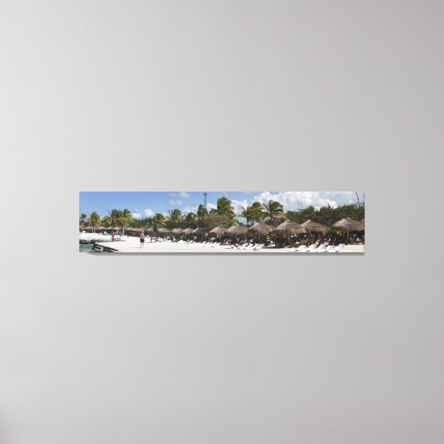 Cozumel, Mexique Panorama I Toile Enveloppée (Recto)