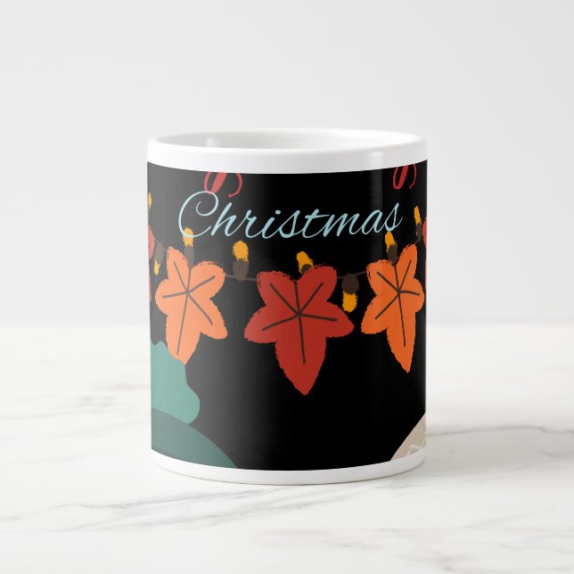 Cozy Christmas Mug | Hot Cocoa & Holiday Cheer Cup (Devant)