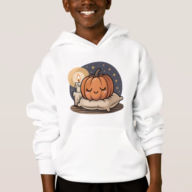 Cozy Pumpkin Dream Kids Tee (Devant)
