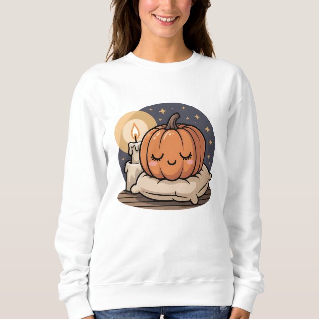 Cozy Pumpkin Dream Sweatshirt (Devant)