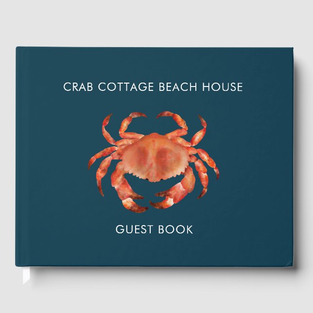 Crab Beach House Location de vacances Livre d'or (Recto)