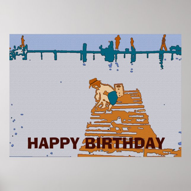 Crabbing At Herman's Store with Nancy Poster (Devant)