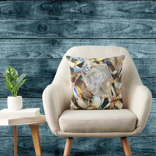 Crabby Coussin de crabe bleu