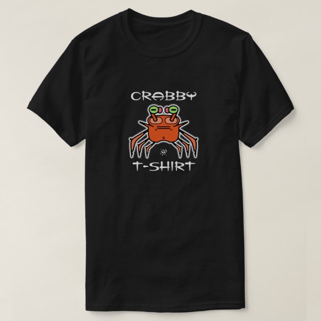 Crabby t-shirt blague v2 (Design devant)