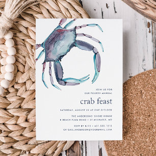 Crabe bleu   Invitation à la fête du crabe