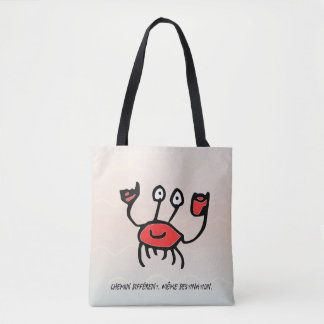 Crabe Confiant – Sac Fourre-tout du Quotidien