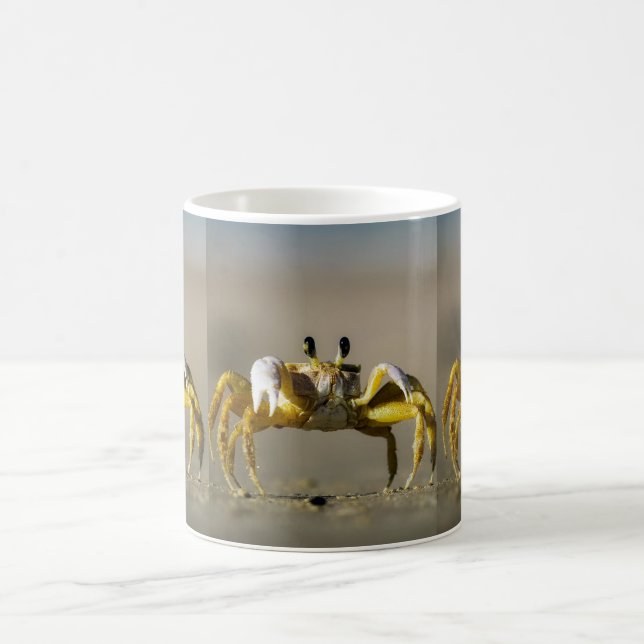 Crabe Mug de café blanc (Centre)