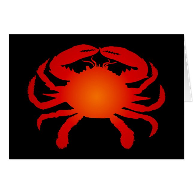 Crabe orange (Devant horizontal)
