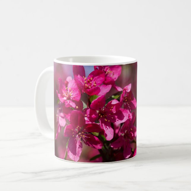 Crabe Pomme Ombre Café Mug (Devant gauche)