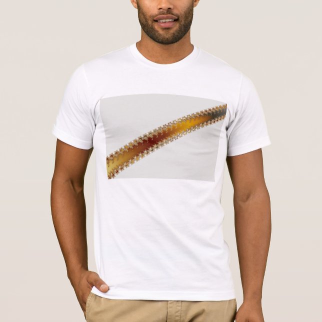 Crack - T-shirt fractal (Devant)