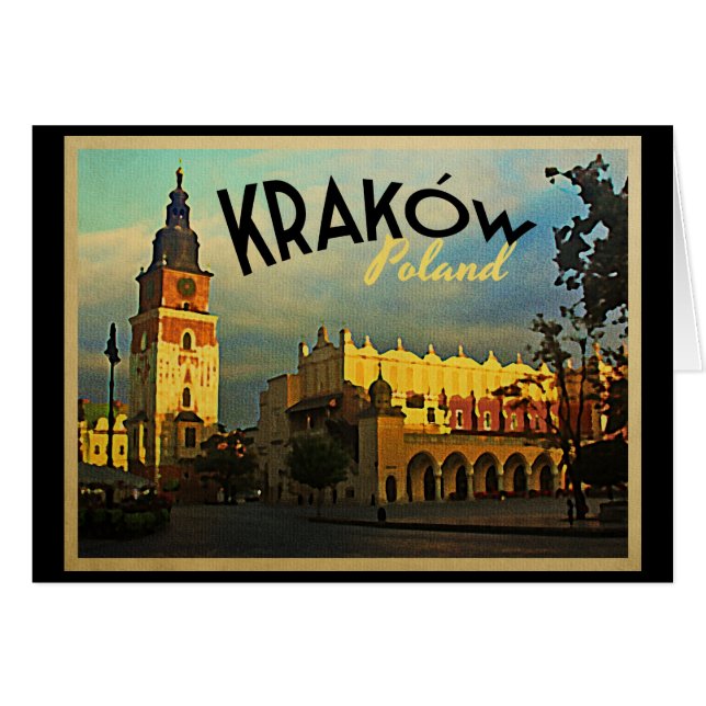Cracovie Pologne (Devant horizontal)