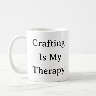 Crafting Cote Mug - L'artisanat est ma thérapie