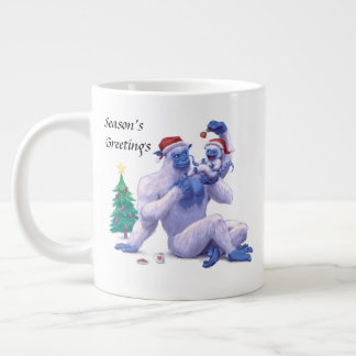 Craig et Ellie Giant Christmas Coffee Mug