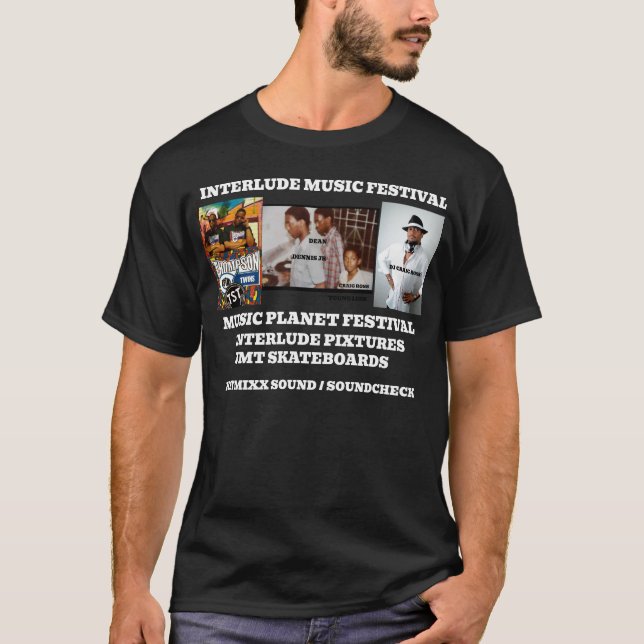 CRAIG ROSS. / TST. T-shirt basique foncé (Devant)