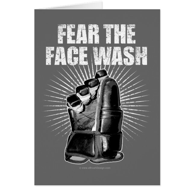 Craignez le lavage de visage (l'hockey) (Devant)
