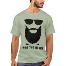 Craignez le T-shirt de la barbe
