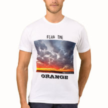 Craignez Le T-shirt Orange