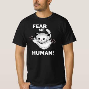 Craignez-moi Homme Amusant Kawaii Kitten T-Shirt