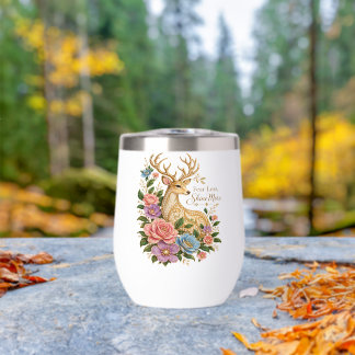 Craignez Moins, Brillez Plus : Cerf Floral Ornemen