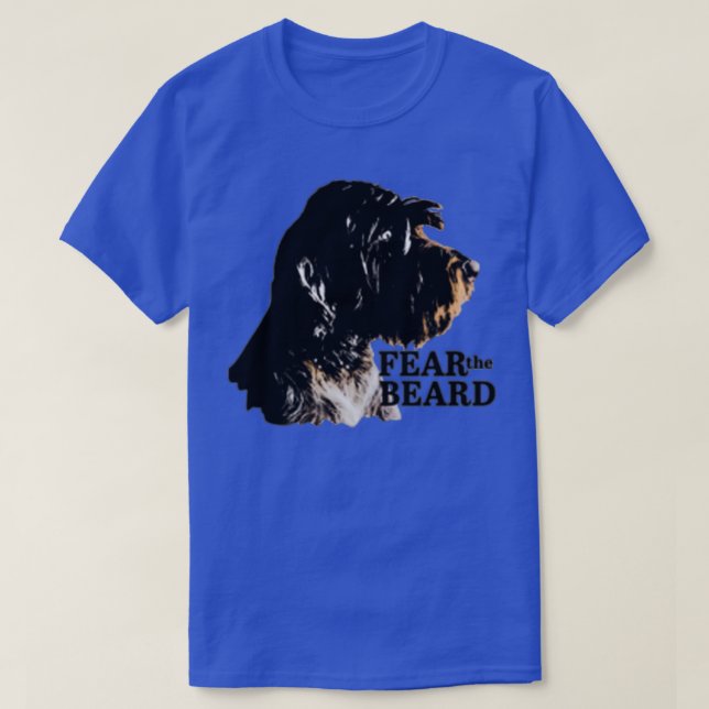 CRAINDRE LA poche BARBE Classique TShirt (Design devant)