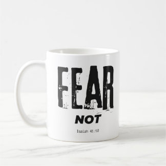 Crainte pas Bible Verse Café Mug