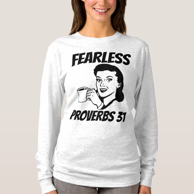 CRAINTE PROVERBE 31 FEMME, T-shirts chrétiens (Devant)