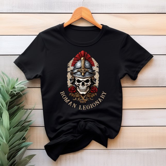 Crâne avec T-shirt Casque Légionnaire Romain (Créateur téléchargé)