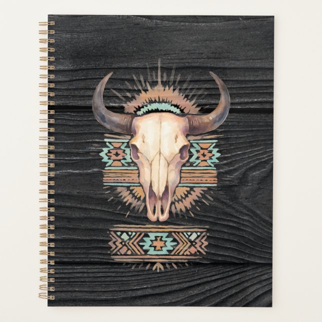 Crâne de Boho Aztec (Devant)