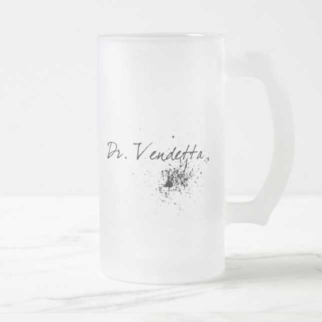 Crâne de HT de tasse de couleur de pelle - Dr. (Droit)