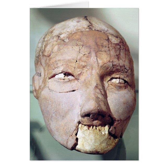 Crâne, de Jéricho, 7000-6000 av. (Devant)