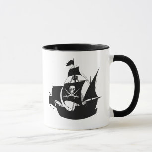 Crâne de Mug Pirate Café