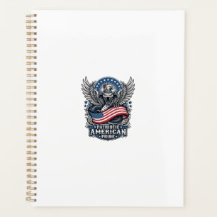 Crâne de serpent patriotique Liberté Bête Hybride