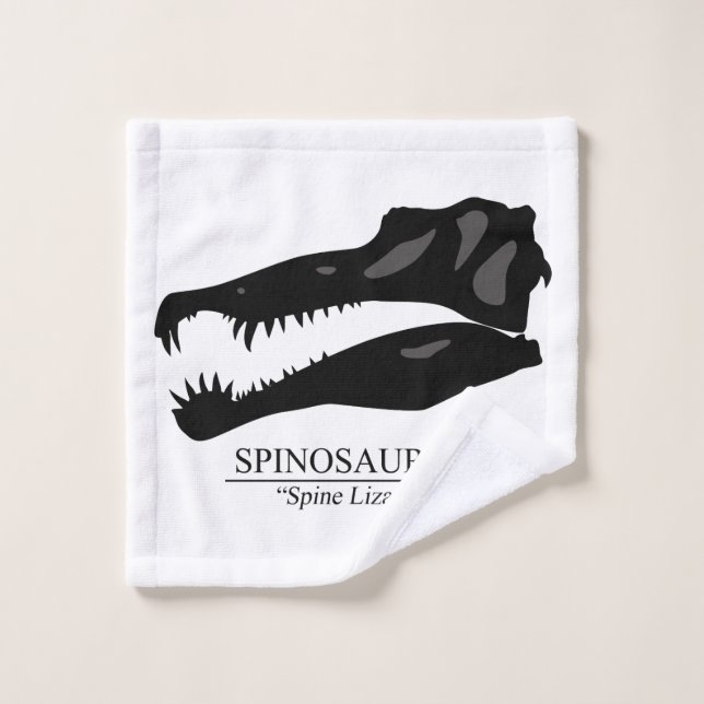 Crâne de spinosaurus (Gant de toilette)