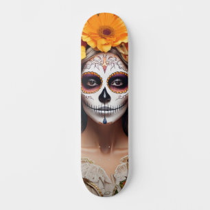 Crâne de Sucre Dame Skateboard