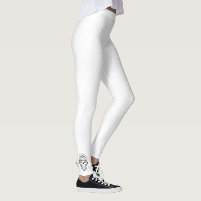 crâne de sucre Leggings (Droite)