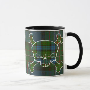 Crâne de tartan de Ferguson aucune tasse de