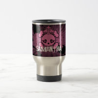 Crâne d'EMO 15 onces. Tasse de tasse de voyage