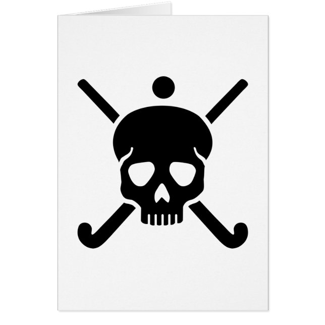 Crâne d'hockey de champ (Devant)