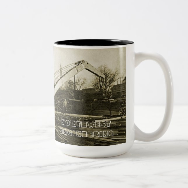 CRANE D'INGÉNIERIE DU NORD-OUEST SHOVEL MUG DÉBUT (Droit)