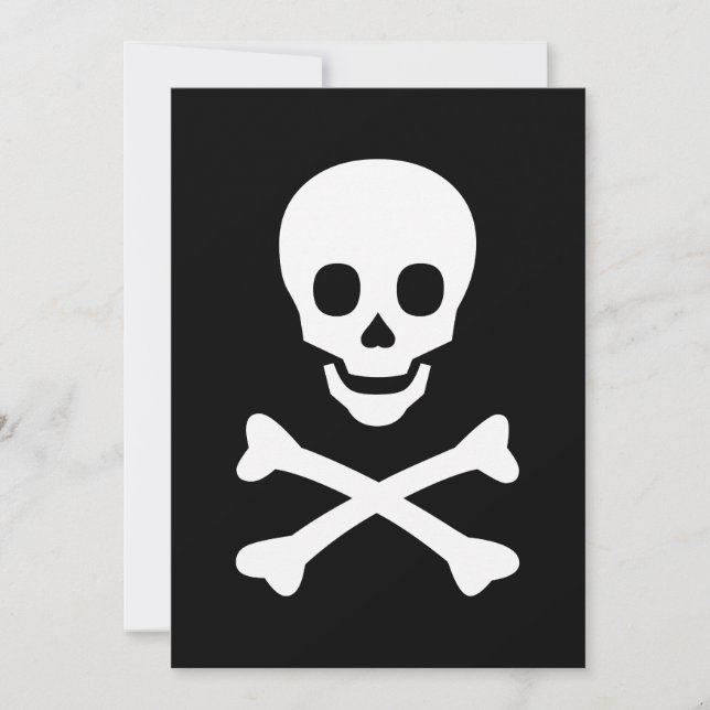 Crâne et os croisés (Devant)