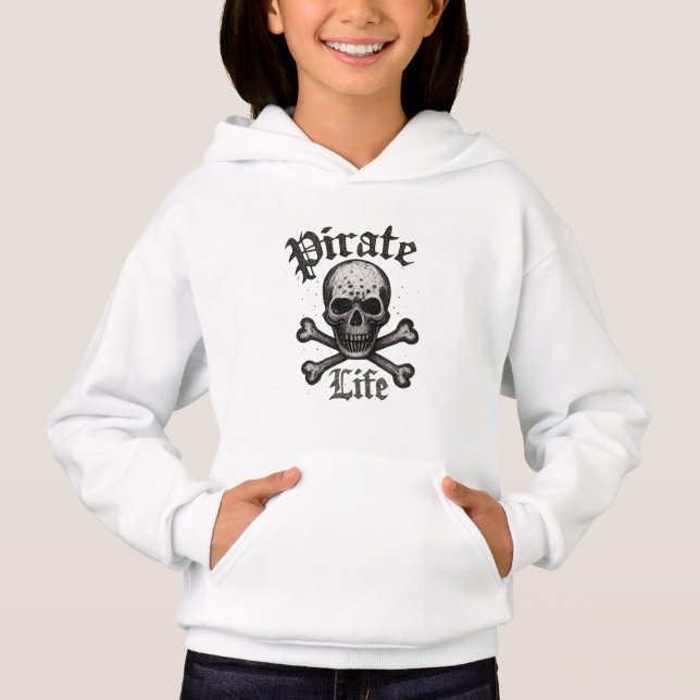 Crâne et os croisés de la vie de pirate Design Gru (Devant)