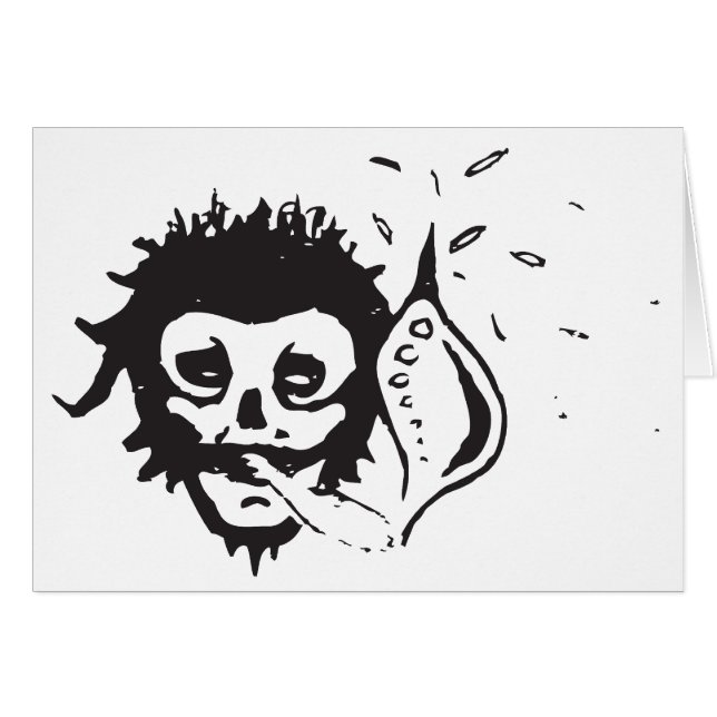 crâne fumant (Devant Horizontal)