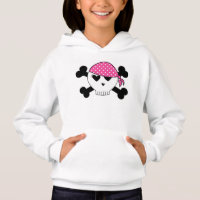 Crâne Girly de pirate