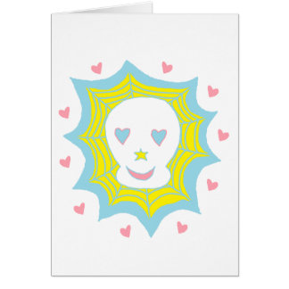 Crâne heureux d'amour