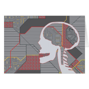 crâne logique du coeur confus