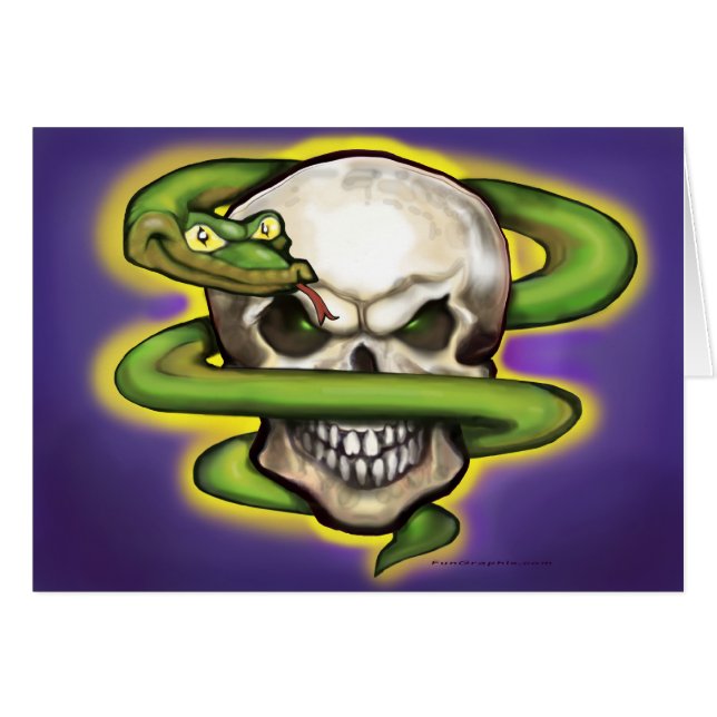 Crâne mal du serpent (Devant horizontal)
