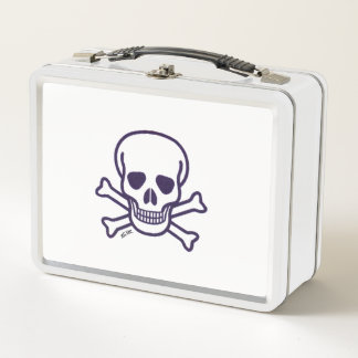 Crâne n os de nombreux crânes blanc lunchbox