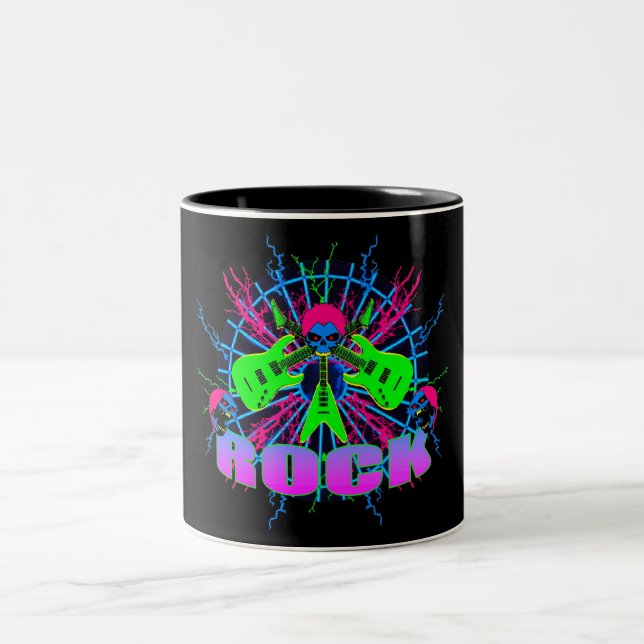 Crâne rocheuse 2 Mug (Centre)